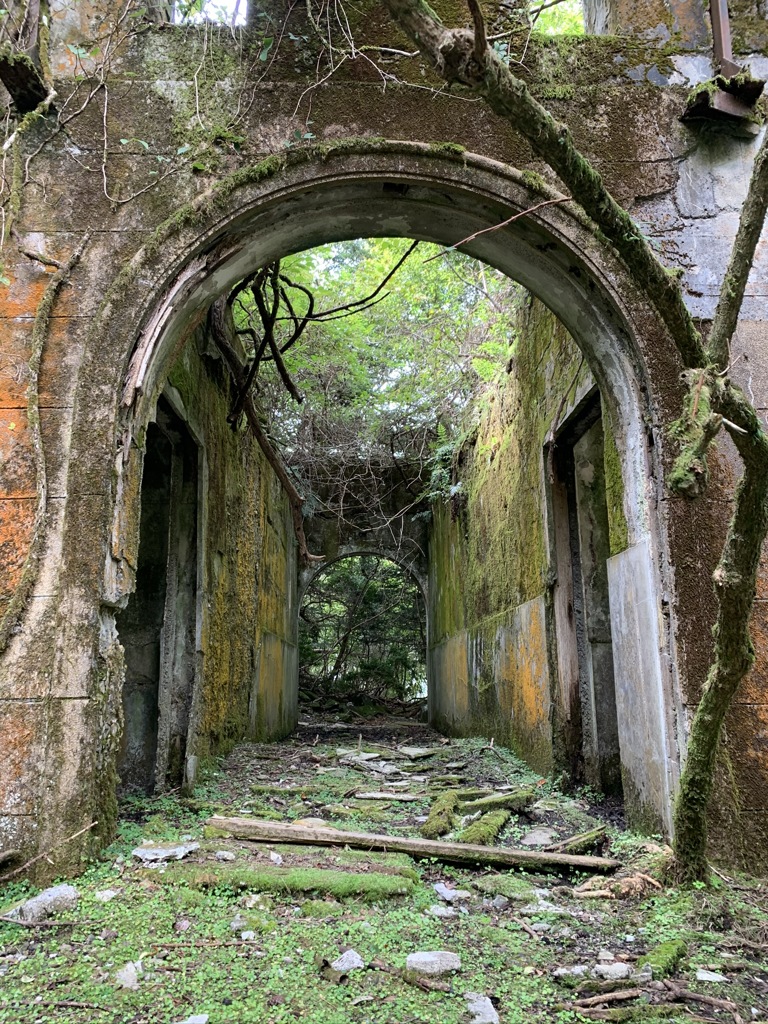 比叡山空中ケーブル(高祖谷駅跡)①