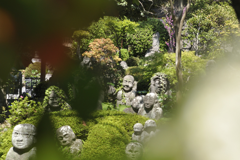 近所の羅漢のお寺