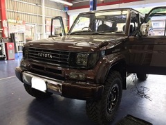 70ランクル　ナビ01