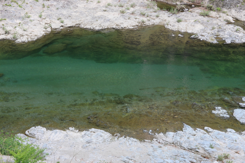 エメラルドグリーン