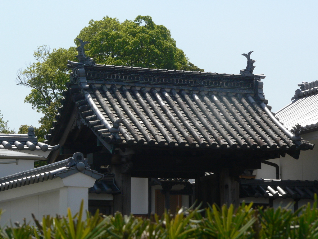 お寺の門