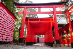 城下町の赤色ー１
