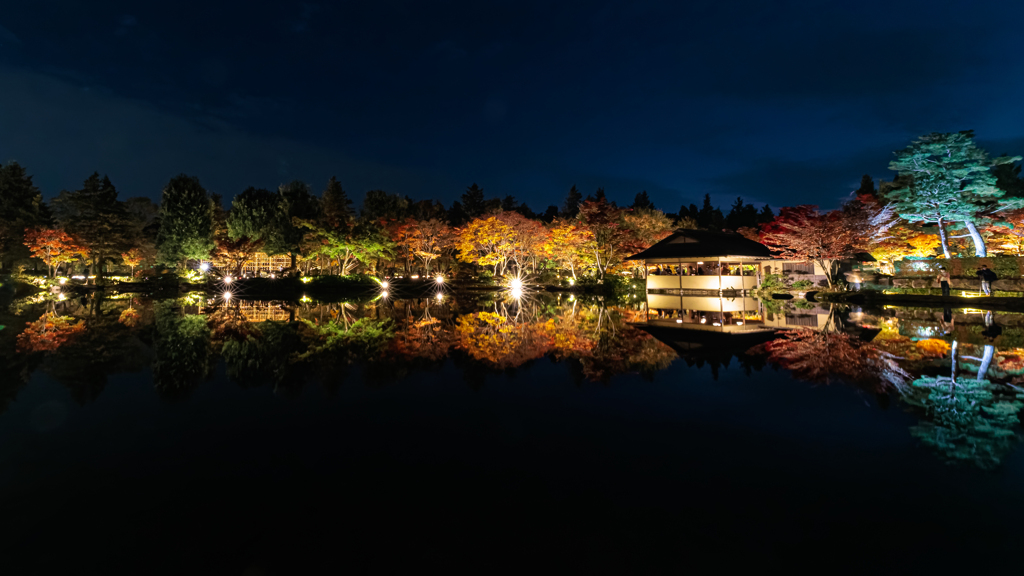 日本庭園ー秋の夜散歩2022ー
