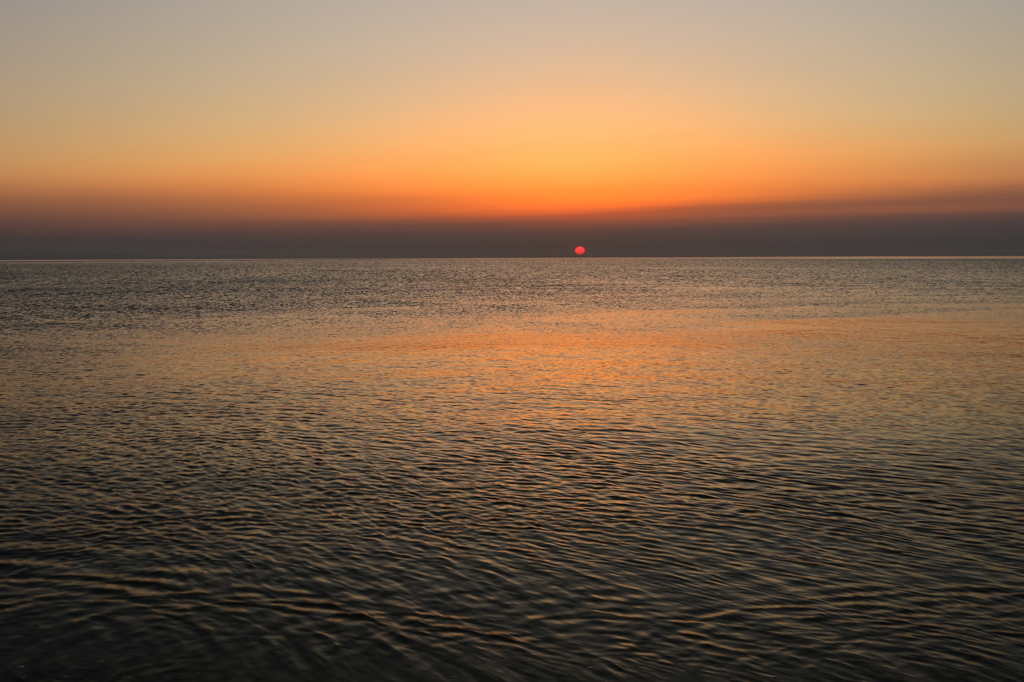 小さな夕陽
