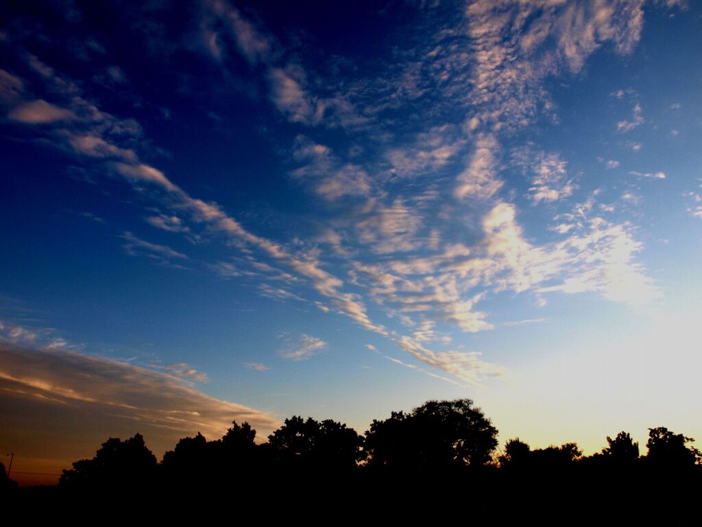 秋の夕暮れ