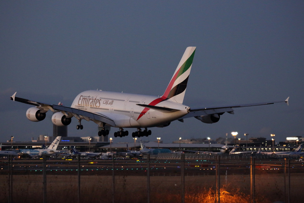 A380到着