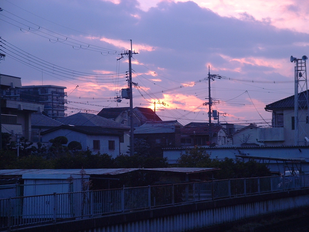 夕焼け