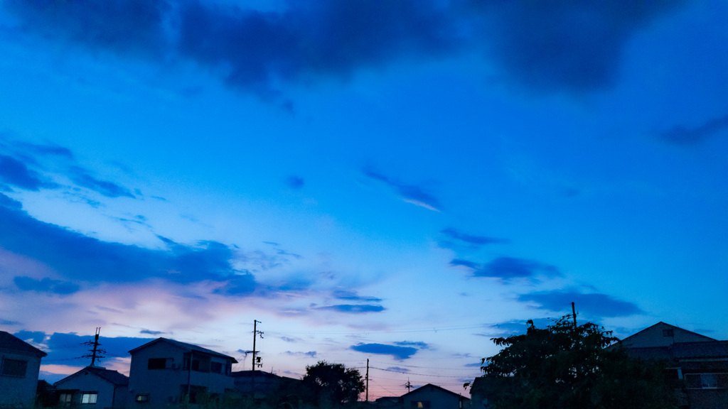 台風前夜