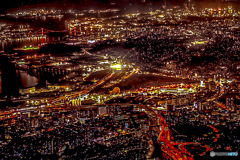 皿倉山展望台からの夜景