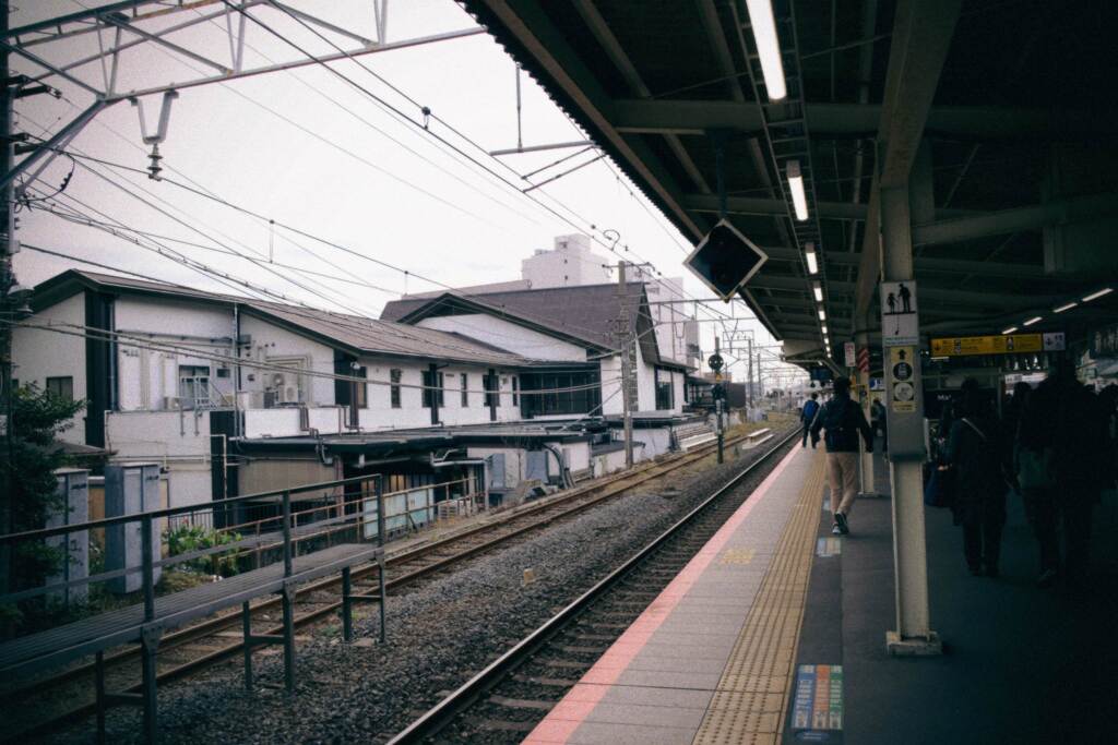 E259がいない頃のJR鎌倉駅のホーム