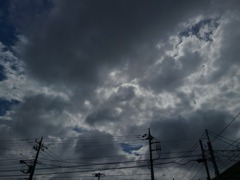 雲の合間
