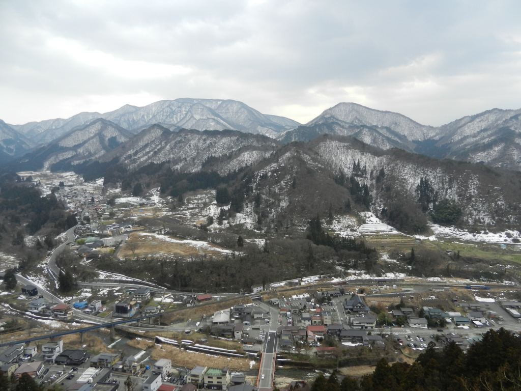 五大堂からの眺め