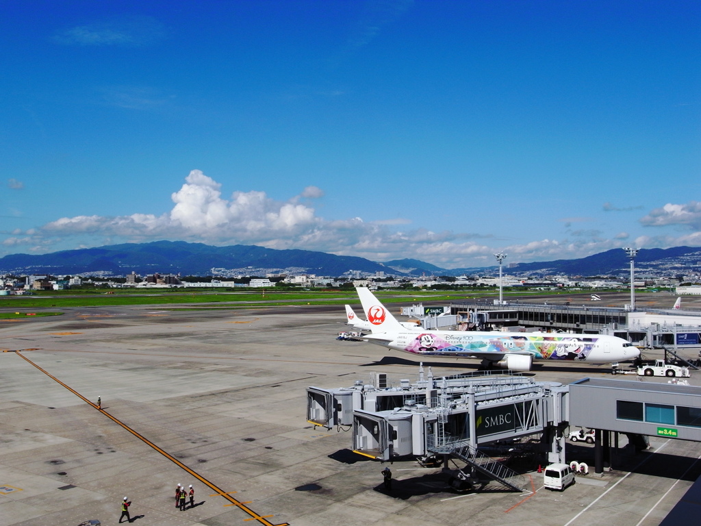 大阪空港展望デッキから（２）