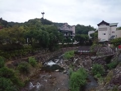 虎渓橋からの眺め