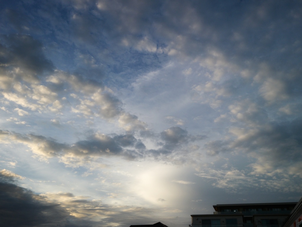 夕景の夏空１