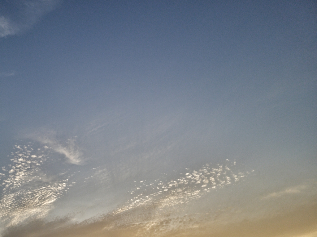 今宵の夕焼け