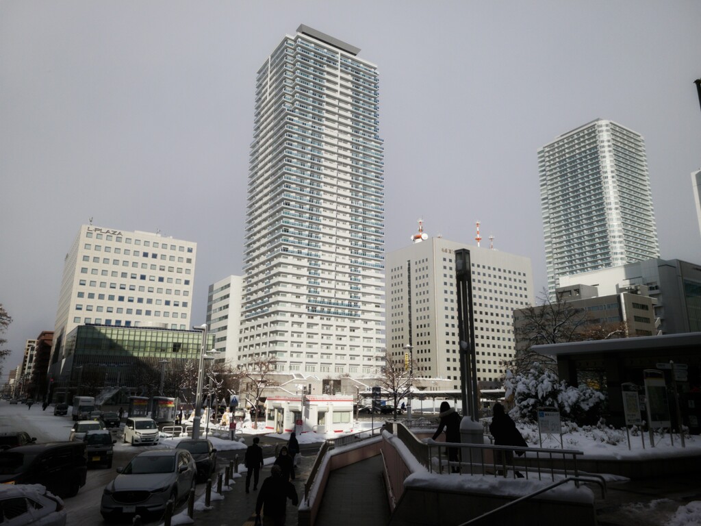 札幌駅北側の風景