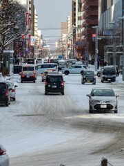 初冬の札幌