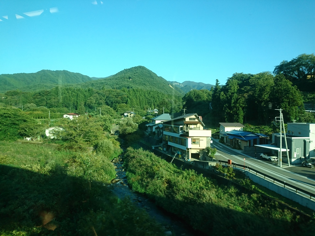 仙山線　山寺駅付近