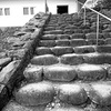 山形城 　二ノ丸東大手門城内からの階段