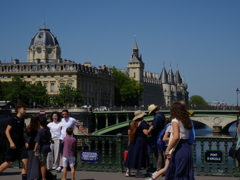 アルコ橋 Pont Arcole にて