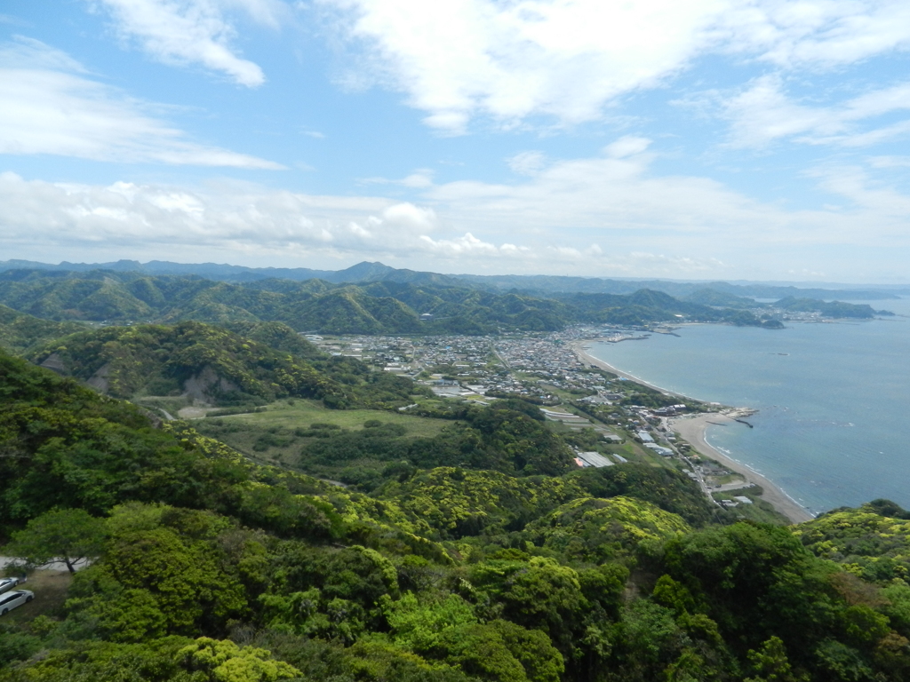 鋸山山頂から（１）