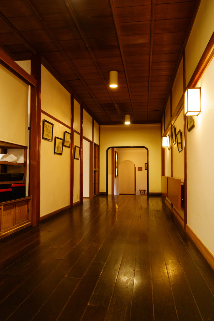 箱根にて