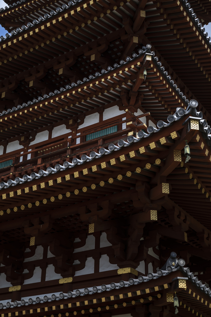 薬師寺にて