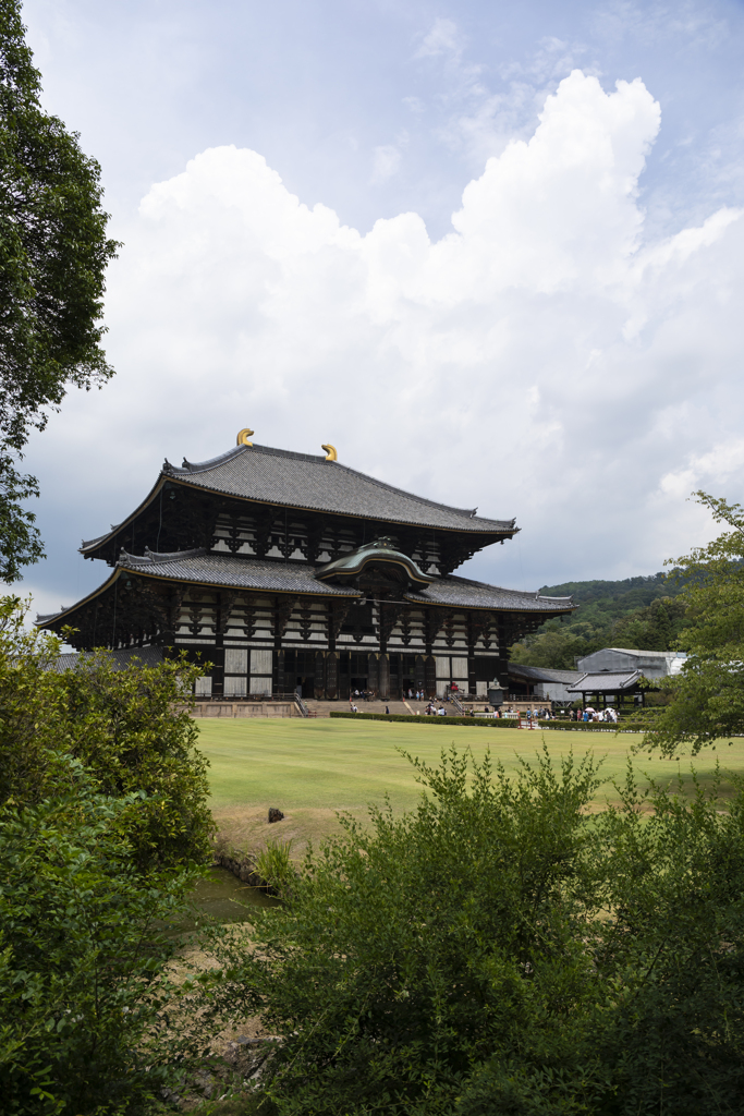 東大寺にて