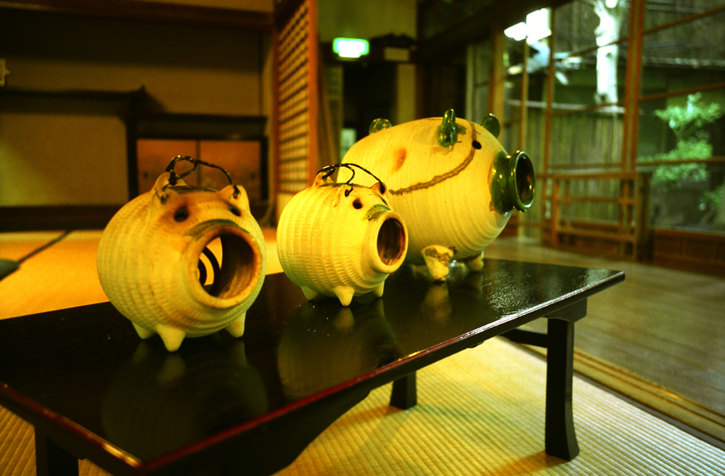 箱根にて