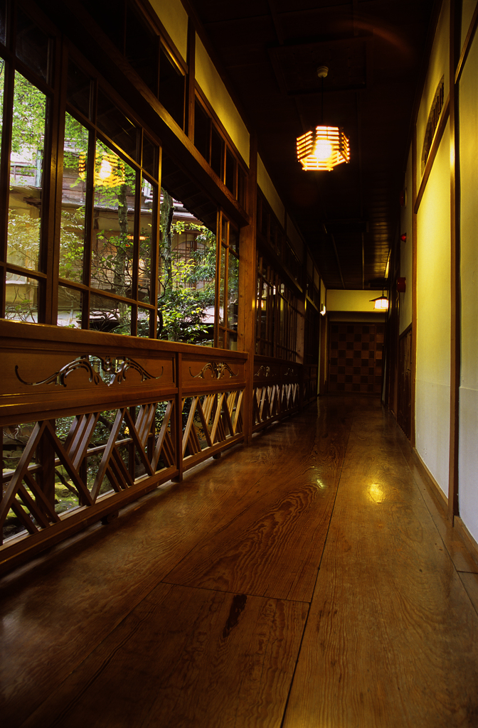 箱根にて