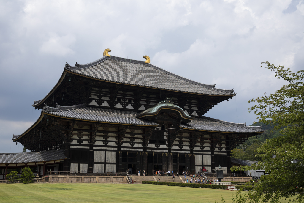 東大寺にて