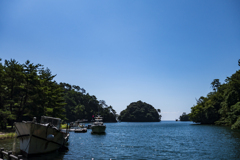 能登半島にて