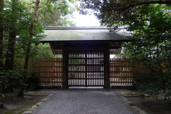 伊勢神宮にて