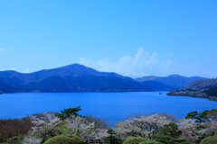 箱根にて
