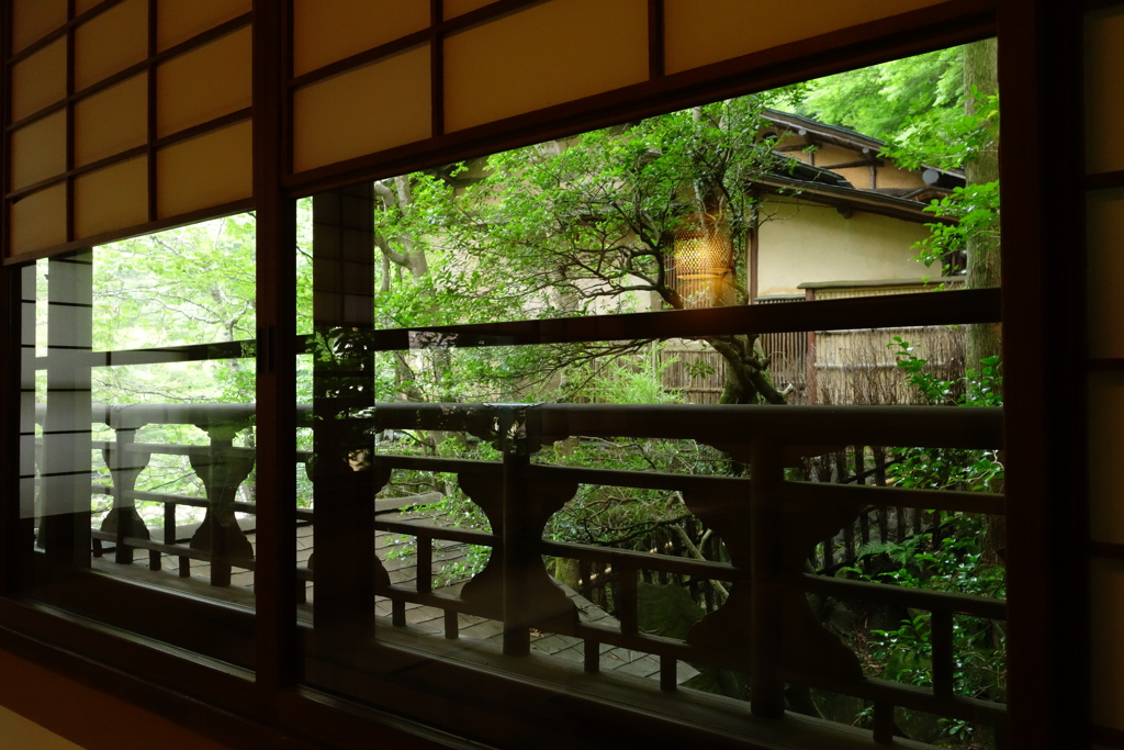 箱根にて