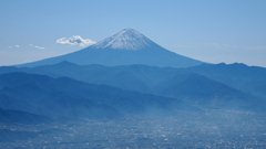 富士山（乾徳山より）