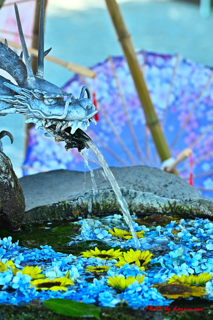 花手水