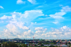 夏の青空