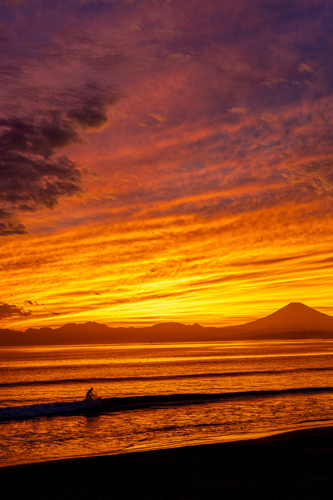 夕焼けグラデーション