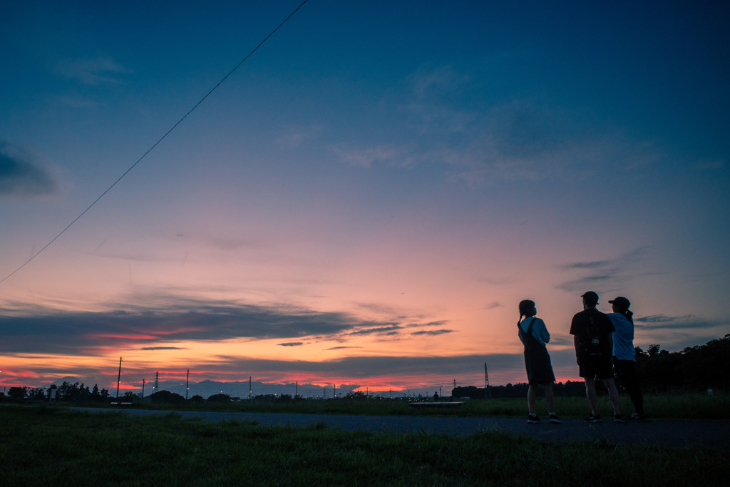 いつか家族で見た夕焼け