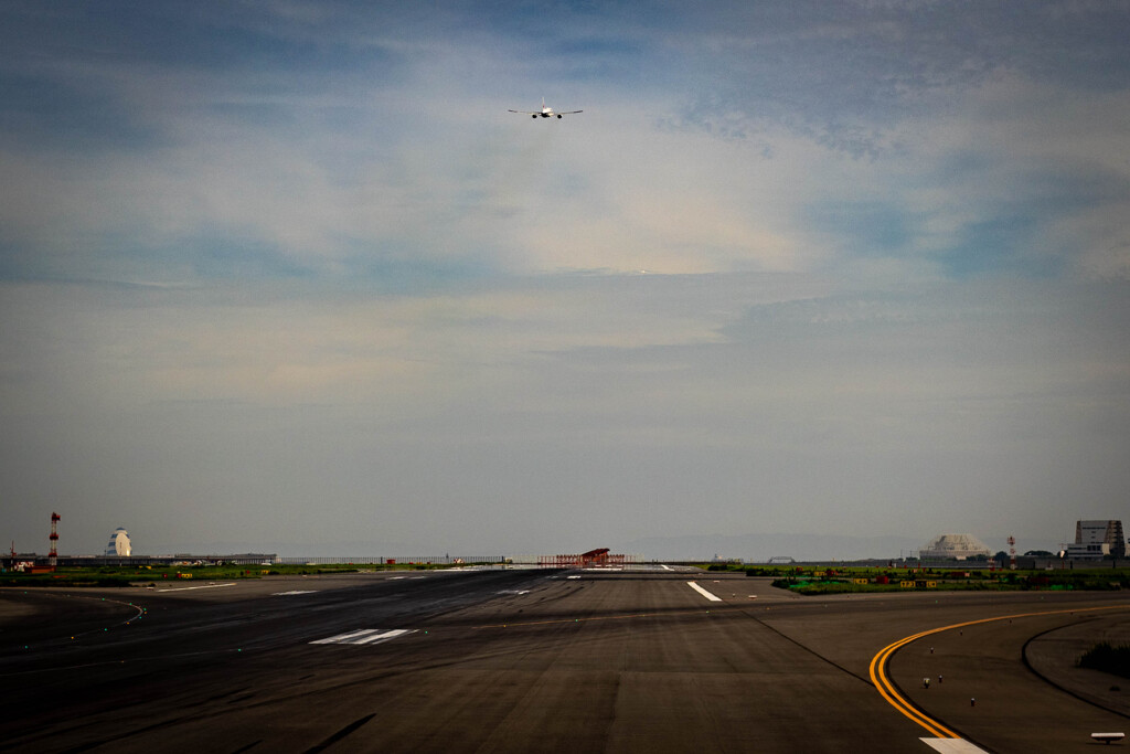 taking off