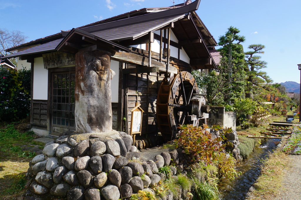 街道の水車小屋