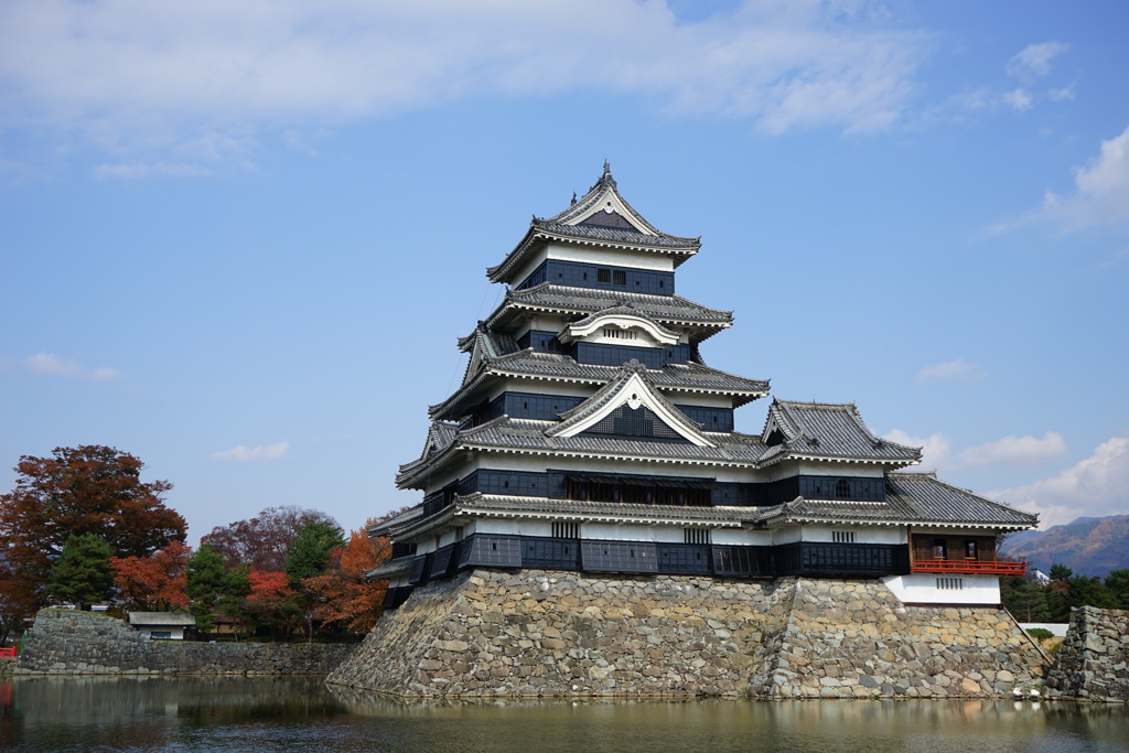  秋の城
