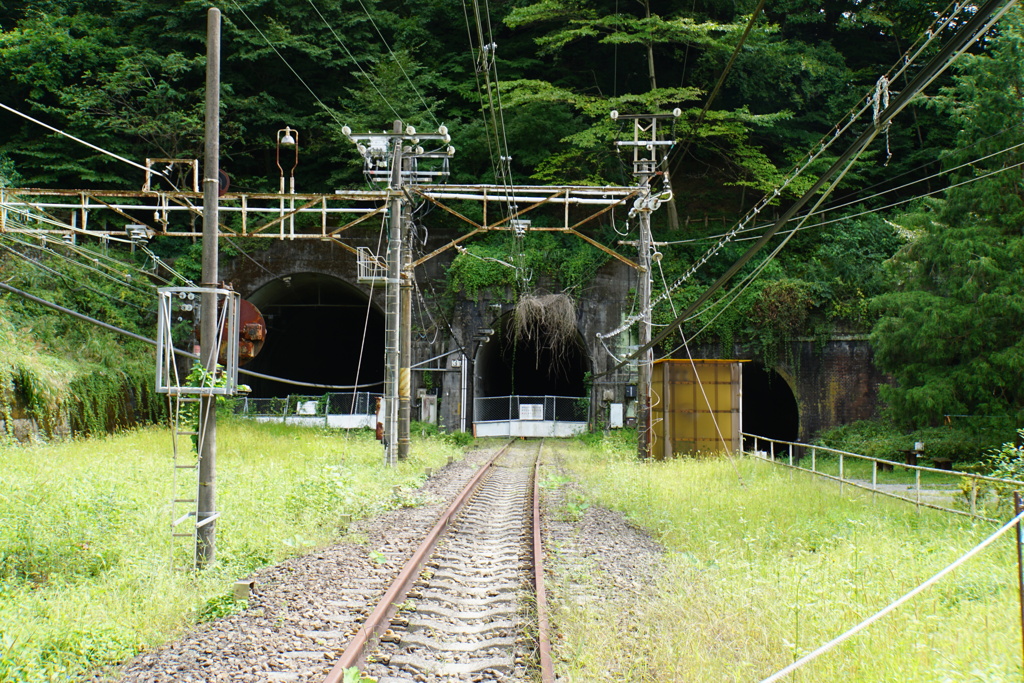 思い出の３本トンネル