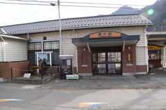 関東の駅１００選、横川駅、関東の終着駅。