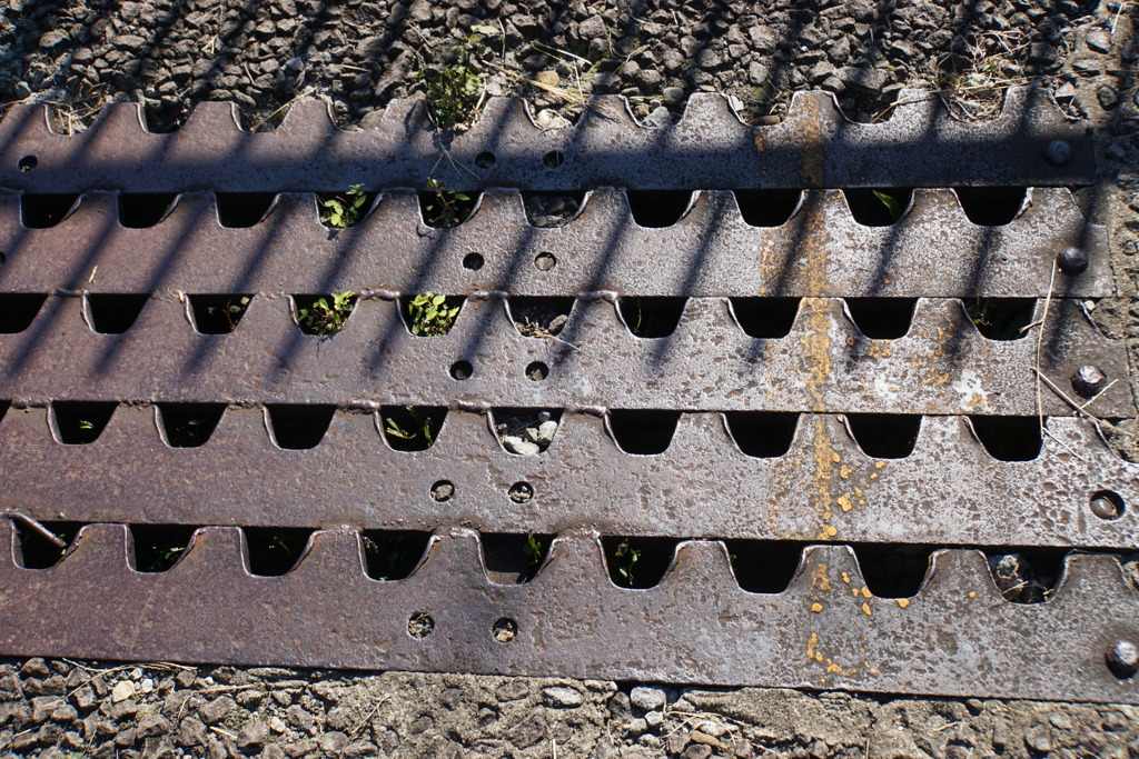 こんな所にアプトのラックレール