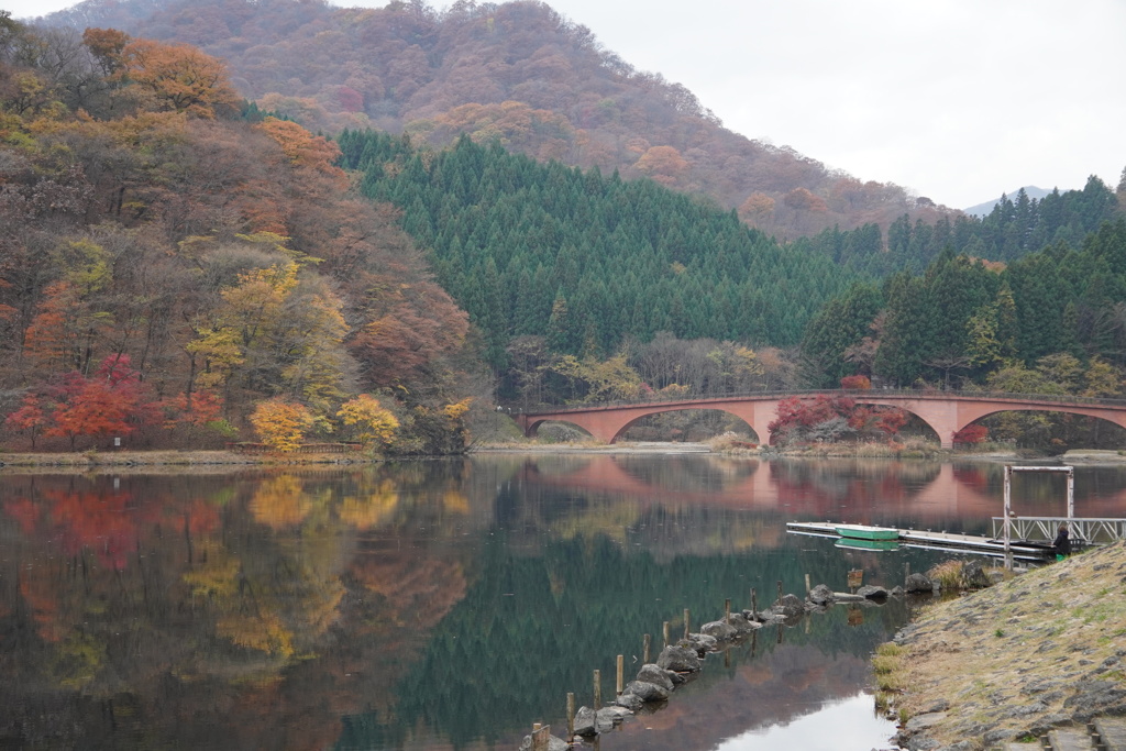 碓氷湖の紅葉