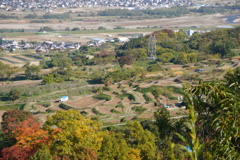 棚田と善光寺平