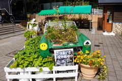 廃車花壇